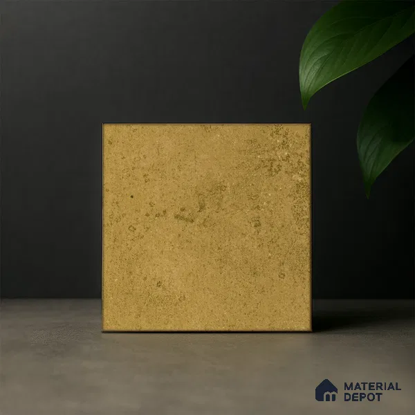 Subway Rustic Wall & Floor Tile TL 05260 E Riviera Cloud Rustic Beige 8 x 8 inch Vitrified Matte Finish - 8 mm | 15 Random Faces | Suitable for Accent / Feature Walls, Bathroom, Kitchen Wall & Backsplashes | Please Expect a Slight Variation of Pattern (Sample)