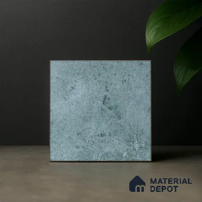 Subway Rustic Wall & Floor Tile TL 05260 Riviera Cloud Rustic Grey 8 x 8 inch Vitrified Matte Finish - 8 mm | 15 Random Faces | Suitable for Accent / Feature Walls, Bathroom, Kitchen Wall & Backsplashes | Please Expect a Slight Variation of Pattern (Sample)