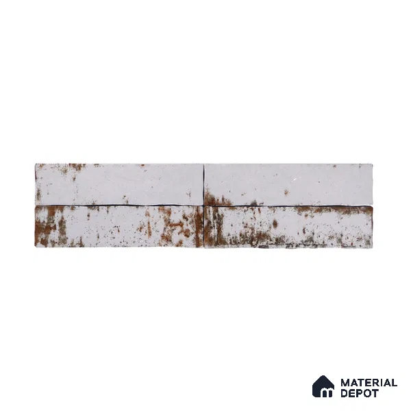 Subway Rustic Wall Tile TL 05229 B Shynist Rustic Mystix 12 x 3 inch Vitrified Glossy Finish - 8 mm | 16 Random Faces | Suitable for Accent / Feature Walls, Bathroom, Kitchen Wall & Backsplashes (Sample)