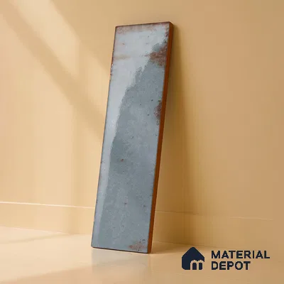 Subway Rustic Wall Tile TL 05229 C Shynist Rustic Petals 12 x 3 inch Vitrified Glossy Finish - 8 mm | 16 Random Faces | Suitable for Accent / Feature Walls, Bathroom, Kitchen Wall & Backsplashes (Sample)