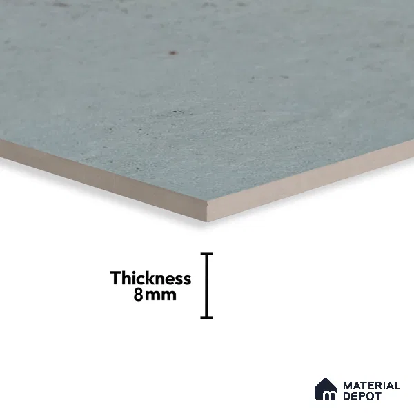 Subway Rustic Wall & Floor Tile TL 05251 D Tropezia Snow White 8 x 8 inch Vitrified Glossy Finish - 8 mm | Random Design | Suitable for Accent / Feature Walls, Bathroom, Kitchen Wall & Backsplashes | Please Expect a Slight Variation of Pattern