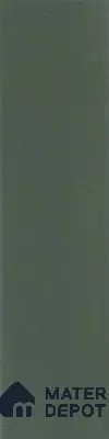 Subway Solid Wall Tile TL 05230 B Sheen Fern Olive 12 x 3 inch Vitrified Matte Finish - 8 mm | 21 Random Faces | Suitable for Accent / Feature Walls, Bathroom, Kitchen Wall & Backsplashes