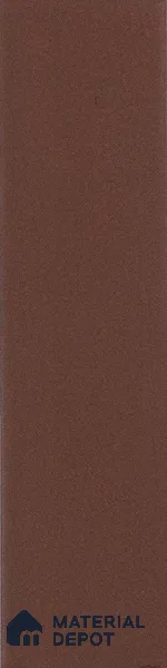 Subway Solid Wall Tile TL 05230 Sheen Teracotta 12 x 3 inch Vitrified Matte Finish - 8 mm | 21 Random Faces | Suitable for Accent / Feature Walls, Bathroom, Kitchen Wall & Backsplashes