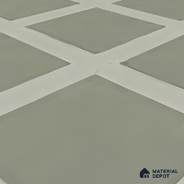 Moroccan Wall & Floor Tile TL 06047 B Doric Sage Decor 200 x 200 mm Vitrified Matte Finish - 9 mm | Ideal For Living Room, Bathroom, Kitchen | 2 mm Spacer is Mandatory | Please Expect a Slight Variation of Pattern (Sample)
