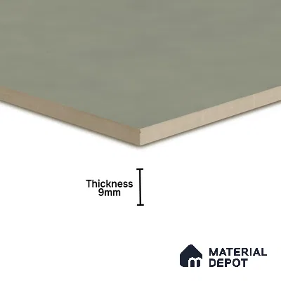 Subway Wall & Floor Tile TL 06047 Doric Sage Plain 200 x 200 mm Vitrified Matte Finish - 9 mm | Ideal For Bathroom, Kitchen | 2 mm Spacer is Mandatory | Please Expect a Slight Variation of Pattern (Sample)