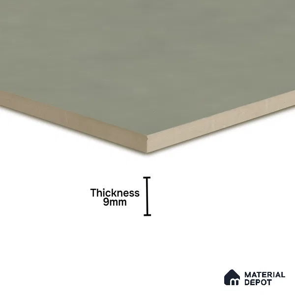 Subway Wall & Floor Tile TL 06047 Doric Sage Plain 200 x 200 mm Vitrified Matte Finish - 9 mm | Ideal For Bathroom, Kitchen | 2 mm Spacer is Mandatory | Please Expect a Slight Variation of Pattern (Sample)