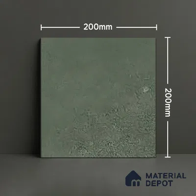 Subway Wall & Floor Tile TL 06054 Greek Plain 200 x 200 mm Vitrified Matte Finish - 9 mm | Ideal For Bathroom, Kitchen | 2 mm Spacer is Mandatory | Please Expect a Slight Variation of Pattern