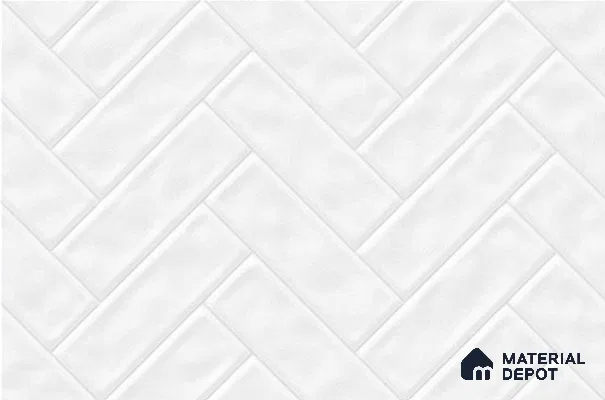 Budget Friendly Subway Wall Tile Value For Money TL 06239  18 x 12 inch - Ceramic Glossy Finish -7 mm  | Suitable for Kitchen & Bathroom