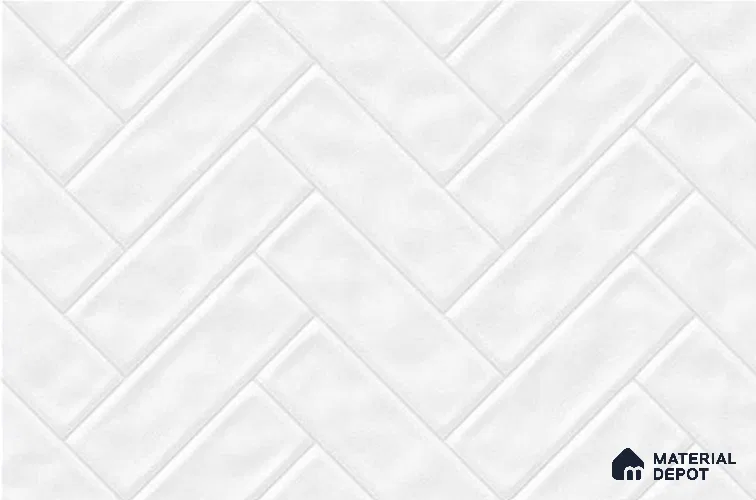 Budget Friendly Subway Wall Tile Value For Money TL 06239  18 x 12 inch - Ceramic Glossy Finish -7 mm  | Suitable for Kitchen & Bathroom