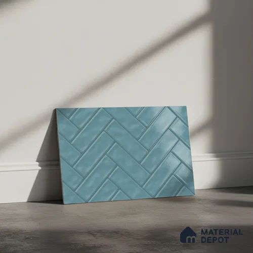 Budget Friendly Subway Wall Tile Value For Money TL 06241  18 x 12 inch - Ceramic Glossy Finish -7 mm  | Suitable for Kitchen & Bathroom