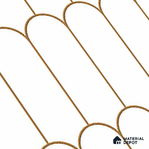 Budget Friendly Subway Wall Tile Value For Money TL 06244  18 x 12 inch - Ceramic Glossy Finish -7 mm  | Suitable for Kitchen & Bathroom