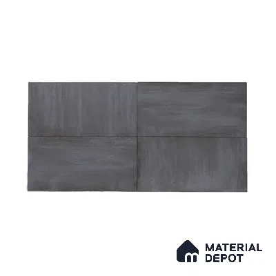 Subway Wall Tile TL 05236 Coastal Coatings Base 1 Lumber Grey 12 x 6 inch Vitrified Glossy Finish - 8 mm | 12 Random Faces | Suitable for Accent / Feature Walls, Bathroom, Kitchen Wall & Backsplashes (Sample)