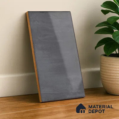 Subway Wall Tile TL 05236 Coastal Coatings Base 1 Lumber Grey 12 x 6 inch Vitrified Glossy Finish - 8 mm | 12 Random Faces | Suitable for Accent / Feature Walls, Bathroom, Kitchen Wall & Backsplashes (Sample)
