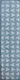 Subway Wall & Floor Tile TL 05232 B Colombiana Cerulean Blue Decor 12 x 3 inch Vitrified Matte Finish - 8 mm | 20 Random Faces | Suitable for Living Room, Accent / Feature Walls, Bathroom, Kitchen Wall & Backsplashes | Image 1
