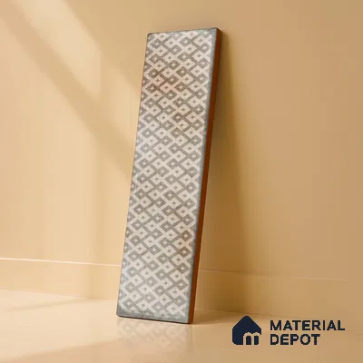 Subway Wall & Floor Tile TL 05232 D Colombiana Heather Weather Decor 12 x 3 inch Vitrified Matte Finish - 8 mm | 20 Random Faces | Suitable for Accent / Feature Walls, Bathroom, Kitchen Wall & Backsplashes (Sample)