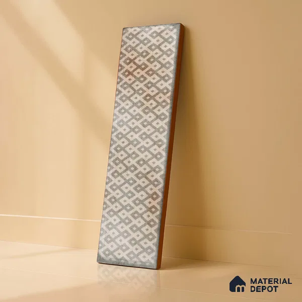 Subway Wall & Floor Tile TL 05232 D Colombiana Heather Weather Decor 12 x 3 inch Vitrified Matte Finish - 8 mm | 20 Random Faces | Suitable for Accent / Feature Walls, Bathroom, Kitchen Wall & Backsplashes (Sample)