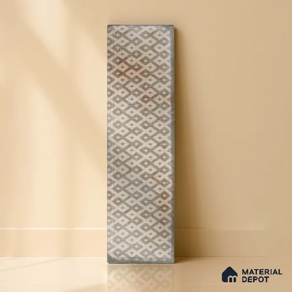Subway Wall & Floor Tile TL 05232 D Colombiana Heather Weather Decor 12 x 3 inch Vitrified Matte Finish - 8 mm | 20 Random Faces | Suitable for Accent / Feature Walls, Bathroom, Kitchen Wall & Backsplashes (Sample)