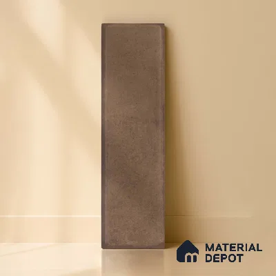 Subway Wall & Floor Tile TL 05232 E Colombiana Burnt Umber Base 12 x 3 inch Vitrified Matte Finish - 8 mm | 20 Random Faces | Suitable for Accent / Feature Walls, Bathroom, Kitchen Wall & Backsplashes (Sample)