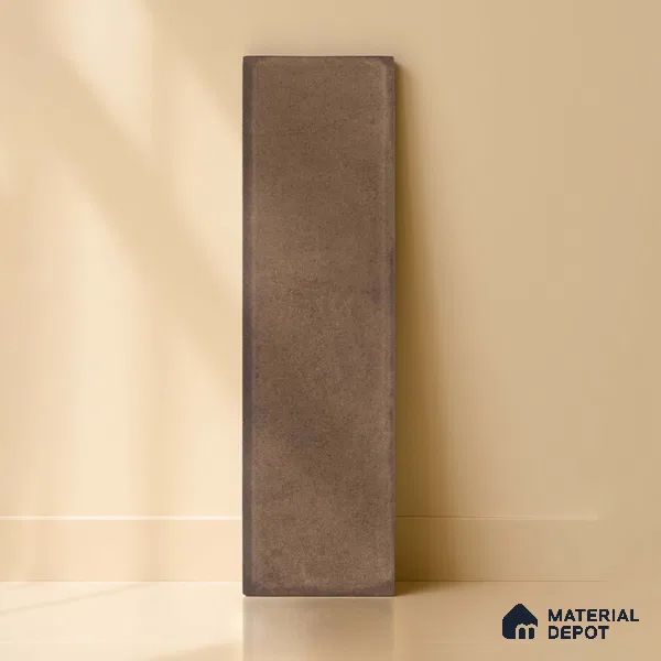 Subway Wall & Floor Tile TL 05232 E Colombiana Burnt Umber Base 12 x 3 inch Vitrified Matte Finish - 8 mm | 20 Random Faces | Suitable for Accent / Feature Walls, Bathroom, Kitchen Wall & Backsplashes (Sample)