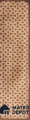 Subway Wall & Floor Tile TL 05232 F Colombiana Burnt Umber Decor 12 x 3 inch Vitrified Matte Finish - 8 mm | 20 Random Faces | Suitable for Accent / Feature Walls, Bathroom, Kitchen Wall & Backsplashes