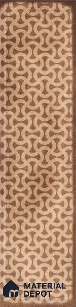 Subway Wall & Floor Tile TL 05232 F Colombiana Burnt Umber Decor 12 x 3 inch Vitrified Matte Finish - 8 mm | 20 Random Faces | Suitable for Accent / Feature Walls, Bathroom, Kitchen Wall & Backsplashes