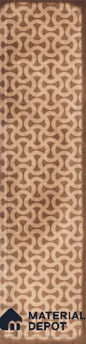 Subway Wall & Floor Tile TL 05232 F Colombiana Burnt Umber Decor 12 x 3 inch Vitrified Matte Finish - 8 mm | 20 Random Faces | Suitable for Accent / Feature Walls, Bathroom, Kitchen Wall & Backsplashes