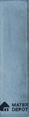 Subway Wall & Floor Tile TL 05232 Colombiana Cerulean Blue Base 12 x 3 inch Vitrified Matte Finish - 8 mm | 20 Random Faces | Suitable for Accent / Feature Walls, Bathroom, Kitchen Wall & Backsplashes