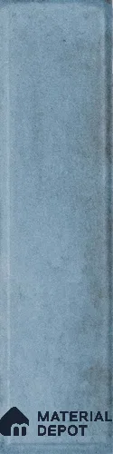 Subway Wall & Floor Tile TL 05232 Colombiana Cerulean Blue Base 12 x 3 inch Vitrified Matte Finish - 8 mm | 20 Random Faces | Suitable for Accent / Feature Walls, Bathroom, Kitchen Wall & Backsplashes