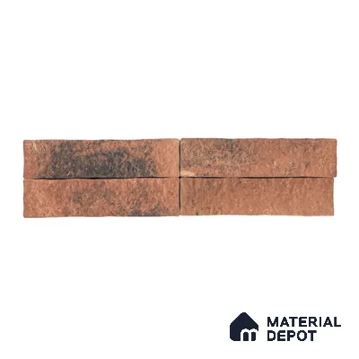 Subway Wall & Floor Tile TL 05228 B Curve Edge Interstellar Lizon Latte 12 x 3 inch Vitrified Matte Finish - 8 mm | 21 Random Faces | Suitable for Accent / Feature Walls, Bathroom, Kitchen Wall & Backsplashes