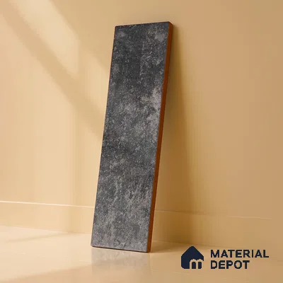 Subway Wall & Floor Tile TL 05228 C Curve Edge Interstellar Dark Forest 12 x 3 inch Vitrified Matte Finish - 8 mm | 28 Random Faces | Suitable for Accent / Feature Walls, Bathroom, Kitchen Wall & Backsplashes (Sample)