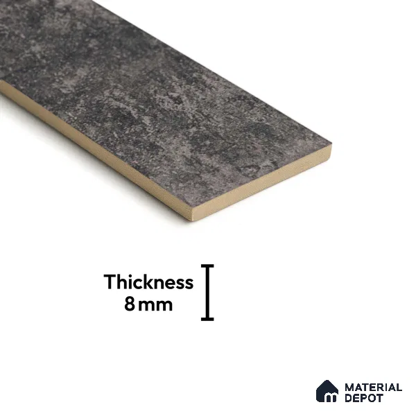 Subway Wall & Floor Tile TL 05228 C Curve Edge Interstellar Dark Forest 12 x 3 inch Vitrified Matte Finish - 8 mm | 28 Random Faces | Suitable for Accent / Feature Walls, Bathroom, Kitchen Wall & Backsplashes (Sample)