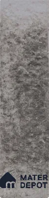 Subway Wall & Floor Tile TL 05228 Curve Edge Interstellar Black Current 12 x 3 inch Vitrified Matte Finish - 8 mm | 21 Random Faces | Suitable for Accent / Feature Walls, Bathroom, Kitchen Wall & Backsplashes
