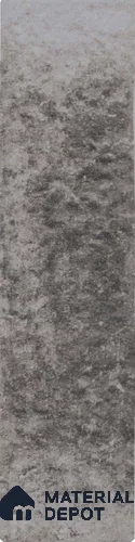 Subway Wall & Floor Tile TL 05228 Curve Edge Interstellar Black Current 12 x 3 inch Vitrified Matte Finish - 8 mm | 21 Random Faces | Suitable for Accent / Feature Walls, Bathroom, Kitchen Wall & Backsplashes