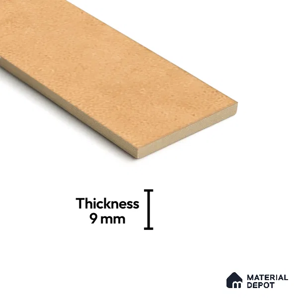 Subway Wall Tile TL 05975 B Opal Dust Plain 225 x 75 mm Vitrified Matte Finish - 9 mm | Suitable For Bathroom, Kitchen | 2 mm Spacer is Mandatory (Sample)