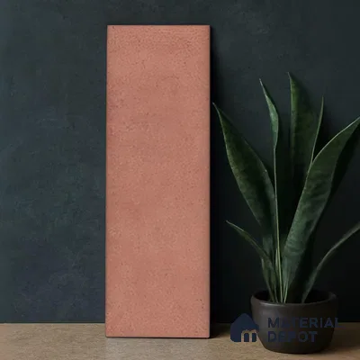 Subway Wall Tile TL 05978 B Opal Pinot Plain 225 x 75 mm Vitrified Matte Finish - 9 mm | Suitable For Bathroom, Kitchen | 2 mm Spacer is Mandatory (Sample)
