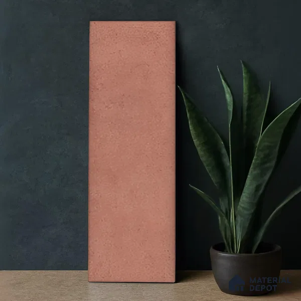 Subway Wall Tile TL 05978 B Opal Pinot Plain 225 x 75 mm Vitrified Matte Finish - 9 mm | Suitable For Bathroom, Kitchen | 2 mm Spacer is Mandatory (Sample)