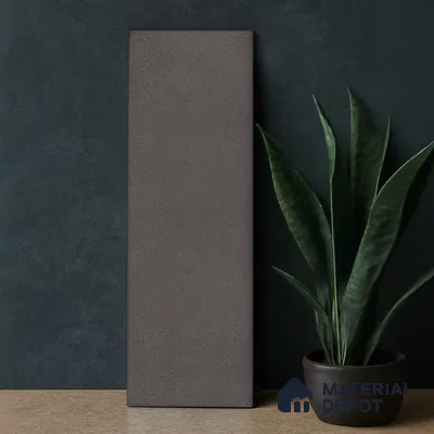Subway Wall Tile TL 05979 B Opal Slate Plain 225 x 75 mm Vitrified Matte Finish - 9 mm | Suitable For Bathroom, Kitchen | 2 mm Spacer is Mandatory