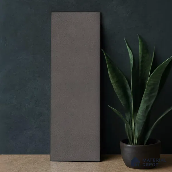 Subway Wall Tile TL 05979 B Opal Slate Plain 225 x 75 mm Vitrified Matte Finish - 9 mm | Suitable For Bathroom, Kitchen | 2 mm Spacer is Mandatory