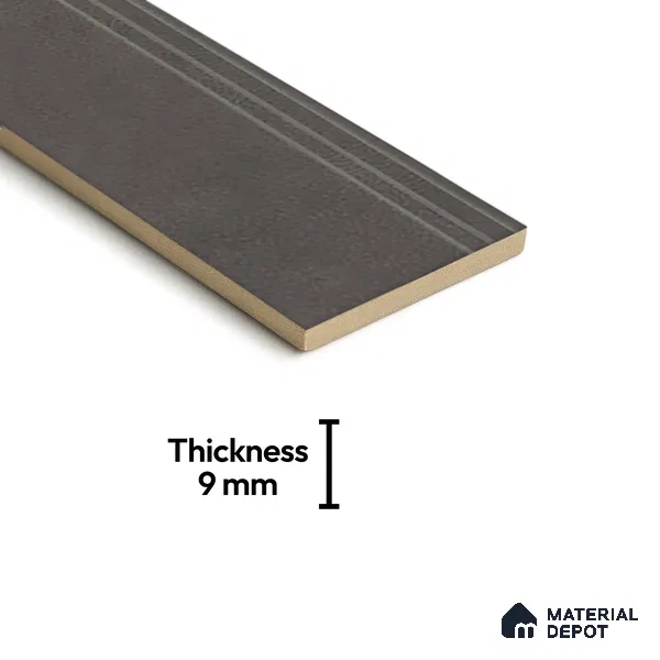 Subway Wall Tile TL 05979 Opal Slate Decor 225 x 75 mm Vitrified Glue Matte Finish - 9 mm | Suitable For Bathroom, Kitchen | 2 mm Spacer is Mandatory (Sample)