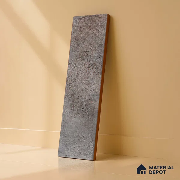 Subway Wall Tile TL 06167 F Relic Graphite Slate 12 x 3 inch Ceramic Matte Finish - 10 mm | 30 Random Design | Suitable for Accent / Feature Walls, Bathroom, Kitchen Wall & Backsplashes