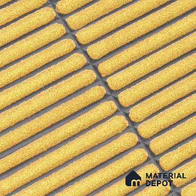 Subway Wall Tile TL 05850 Tones Golden Glow 2 ft x 1 ft Ceramic Glossy Finish - 9 mm | Suitable for Bathroom, Kitchen & Backsplashes | Please Expect a Slight Variation of Pattern