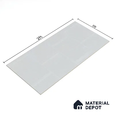Subway Wall Tile TL 05849 B Tones Azure Dream 2 ft x 1 ft Ceramic Matte Finish - 9 mm | Suitable for Bathroom, Kitchen & Backsplashes | Please Expect a Slight Variation of Pattern