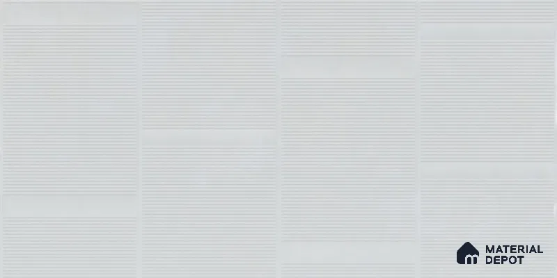 Subway Wall Tile TL 05849 B Tones Azure Dream 2 ft x 1 ft Ceramic Matte Finish - 9 mm | Suitable for Bathroom, Kitchen & Backsplashes | Please Expect a Slight Variation of Pattern
