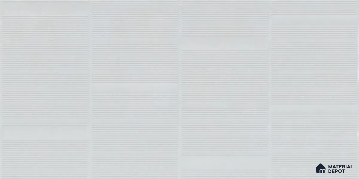 Subway Wall Tile TL 05849 B Tones Azure Dream 2 ft x 1 ft Ceramic Matte Finish - 9 mm | Suitable for Bathroom, Kitchen & Backsplashes | Please Expect a Slight Variation of Pattern