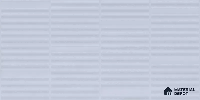 Subway Wall Tile TL 05849 E Tones Sapphire Wave 2 ft x 1 ft Ceramic Matte Finish - 9 mm | Suitable for Bathroom, Kitchen & Backsplashes | Please Expect a Slight Variation of Pattern (Sample)