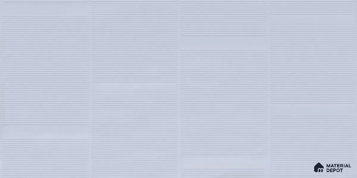 Subway Wall Tile TL 05849 E Tones Sapphire Wave 2 ft x 1 ft Ceramic Matte Finish - 9 mm | Suitable for Bathroom, Kitchen & Backsplashes | Please Expect a Slight Variation of Pattern (Sample)