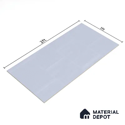 Subway Wall Tile TL 05849 E Tones Sapphire Wave 2 ft x 1 ft Ceramic Matte Finish - 9 mm | Suitable for Bathroom, Kitchen & Backsplashes | Please Expect a Slight Variation of Pattern (Sample)