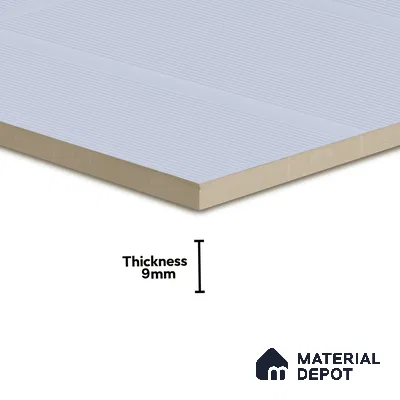 Subway Wall Tile TL 05849 E Tones Sapphire Wave 2 ft x 1 ft Ceramic Matte Finish - 9 mm | Suitable for Bathroom, Kitchen & Backsplashes | Please Expect a Slight Variation of Pattern (Sample)