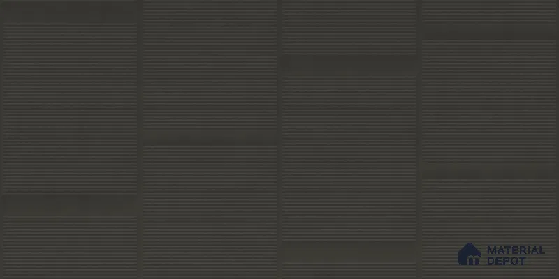 Subway Wall Tile TL 05849 F Tones Onyx Shadow 2 ft x 1 ft Ceramic Matte Finish - 9 mm | Suitable for Bathroom, Kitchen & Backsplashes | Please Expect a Slight Variation of Pattern