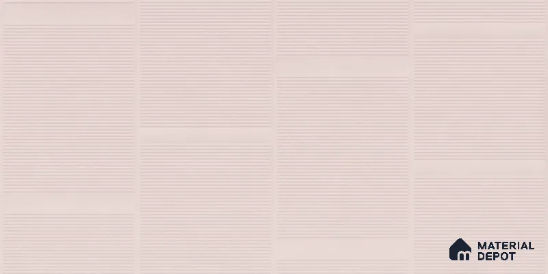 Subway Wall Tile TL 05849 Tones Stone Whisper 2 ft x 1 ft Ceramic Matte Finish - 9 mm | Suitable for Bathroom, Kitchen & Backsplashes | Please Expect a Slight Variation of Pattern (Sample)